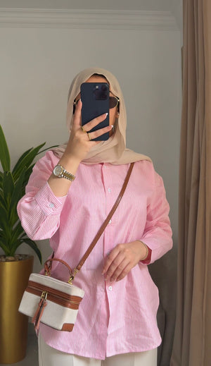 striped chemise image