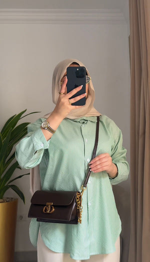 striped chemise image