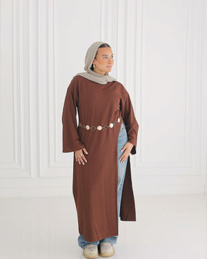 winter V blouse image