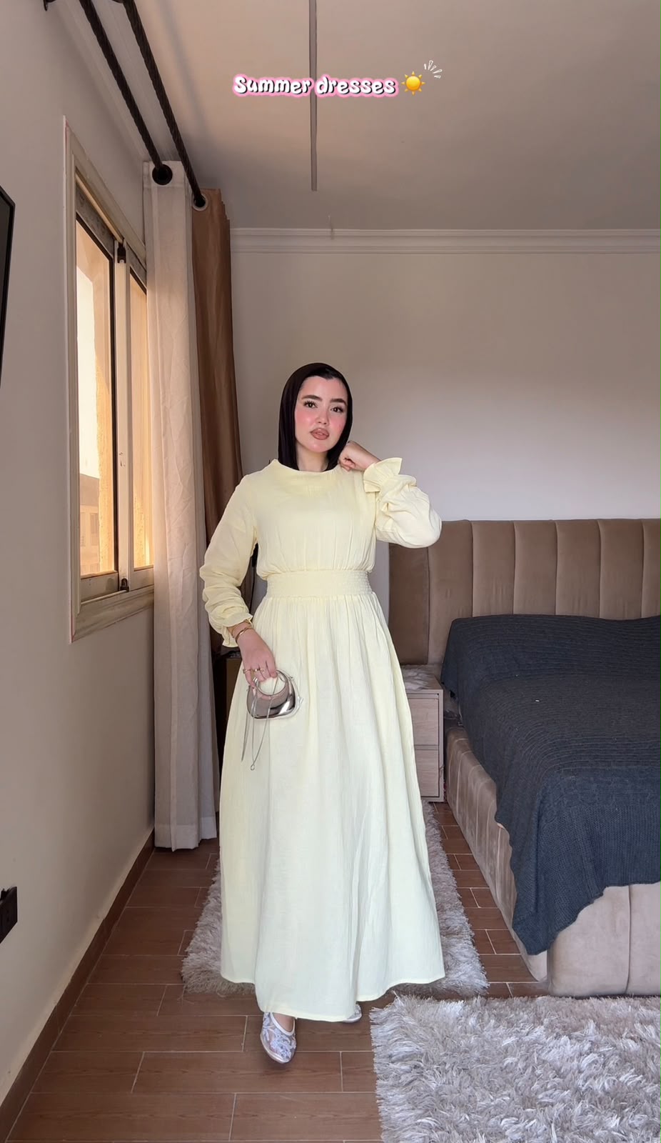 Cotton Crinkle Dress
