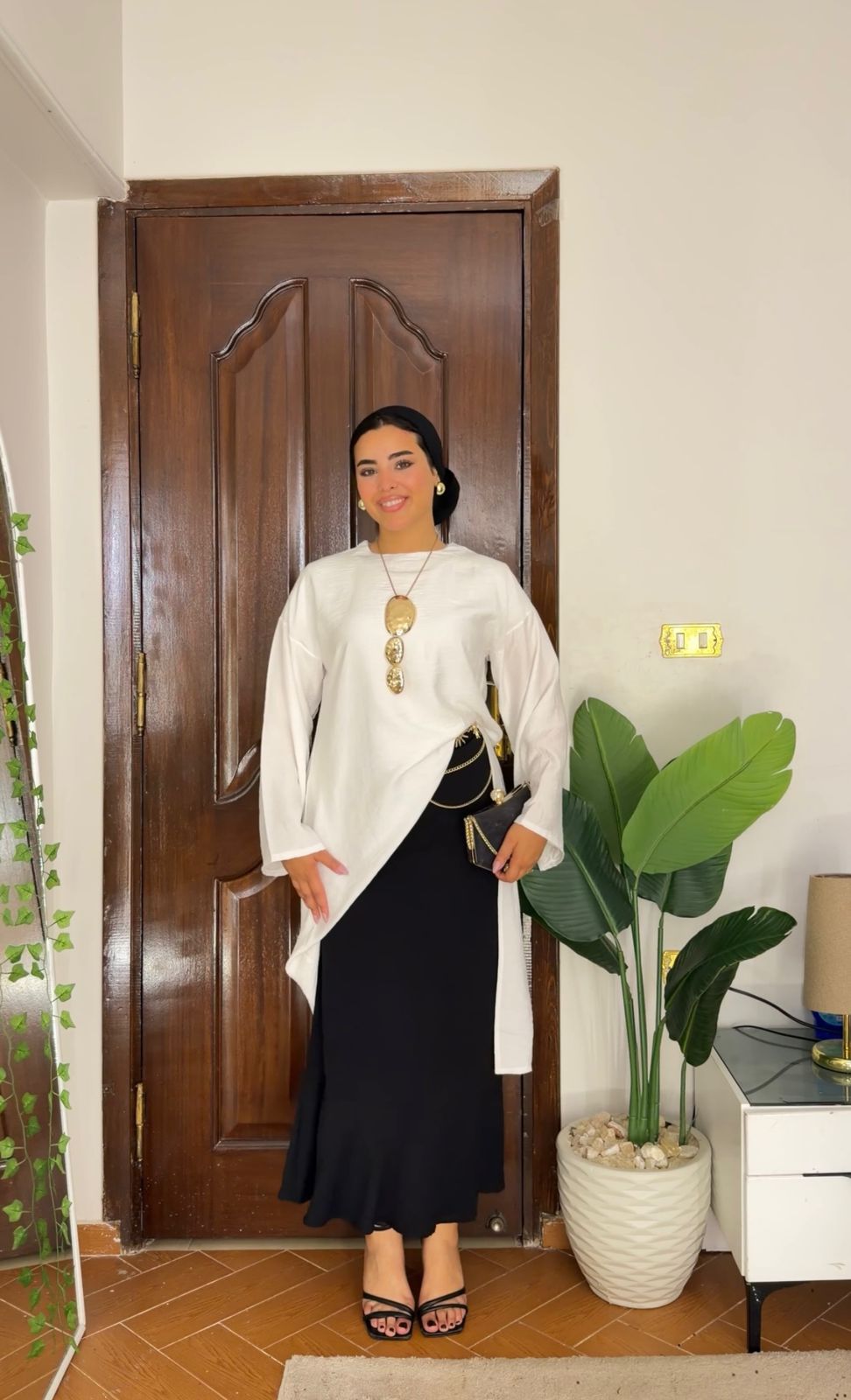 بلوزة كتان