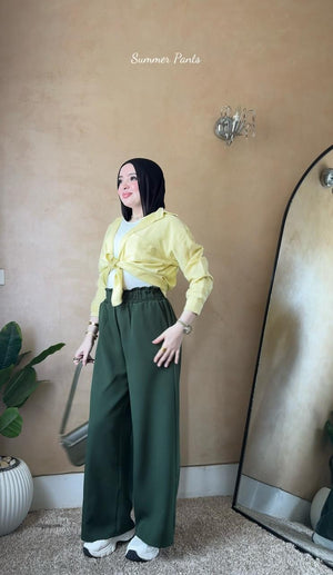 wide leg pants image