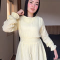 Cotton Crinkle Dress
