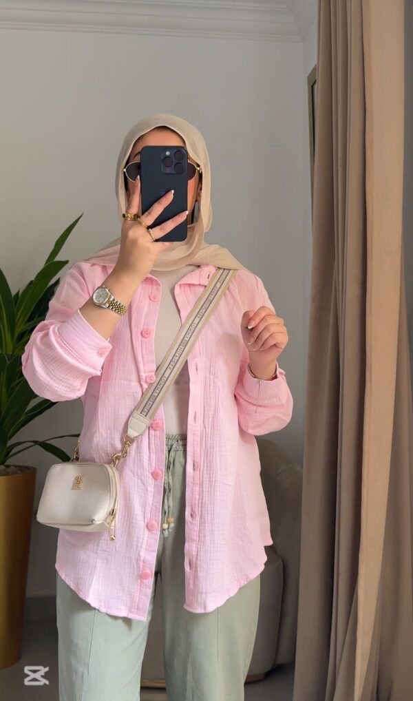 ⁦Cotton chemise l⁩ - الصورة ⁦2⁩