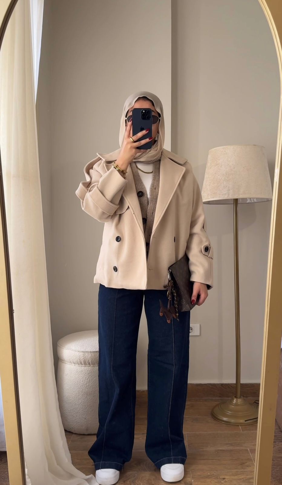 Cropped coat - Image 4